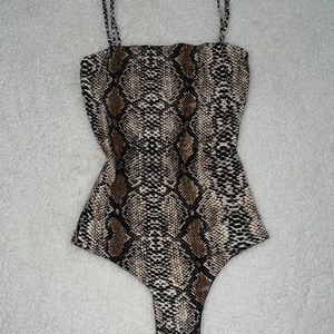 Snakeskin Bodysuit